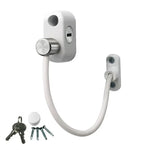Children High-rise Anti-fall Safety Lock Window Push Limiter, Color:, White, Black, White (Thick), Black (Thick), White (Special Thick), Black (Special Thick), White (Enhanced), Black (Enhanced), White (High Standard), Black (High Standard)