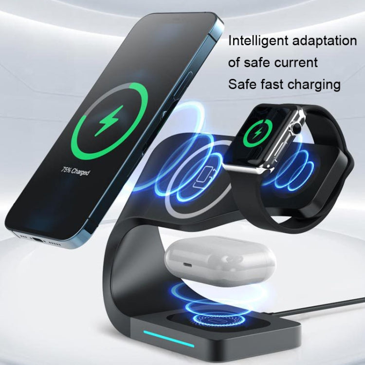 LFX-178 4 合 1 無線充電器，適用智慧型手機、iWatch 及 AirPods，LFX-178
