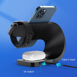 LFX-178 4 合 1 無線充電器，適用智慧型手機、iWatch 及 AirPods，LFX-178