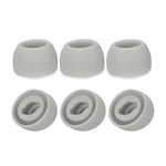 6個Samsung Galaxy Buds Pro TWS矽膠耳塞，大號黑色、中號黑色、小號黑色、大號灰色、中號灰色、小號灰色、大號紫色、中號紫色、小號紫色