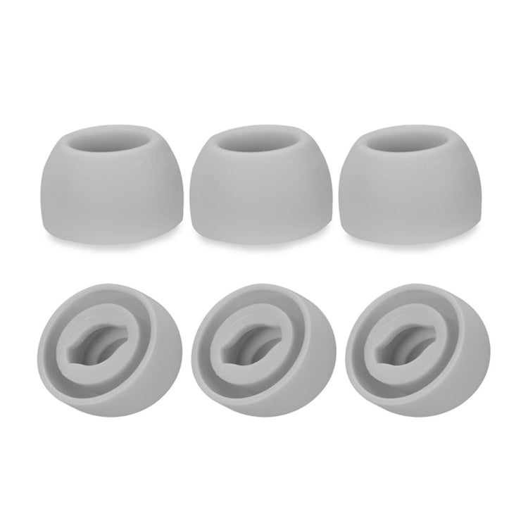 6個Samsung Galaxy Buds Pro TWS矽膠耳塞，大號黑色、中號黑色、小號黑色、大號灰色、中號灰色、小號灰色、大號紫色、中號紫色、小號紫色