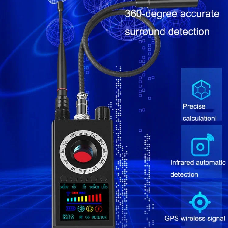 K19 無線信號探測器 GPS 防定位掃描裝置探測器，K19