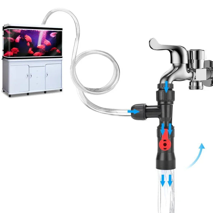 GYHS-03 魚缸換水抽水機水龍頭型換水器，GYHS-03