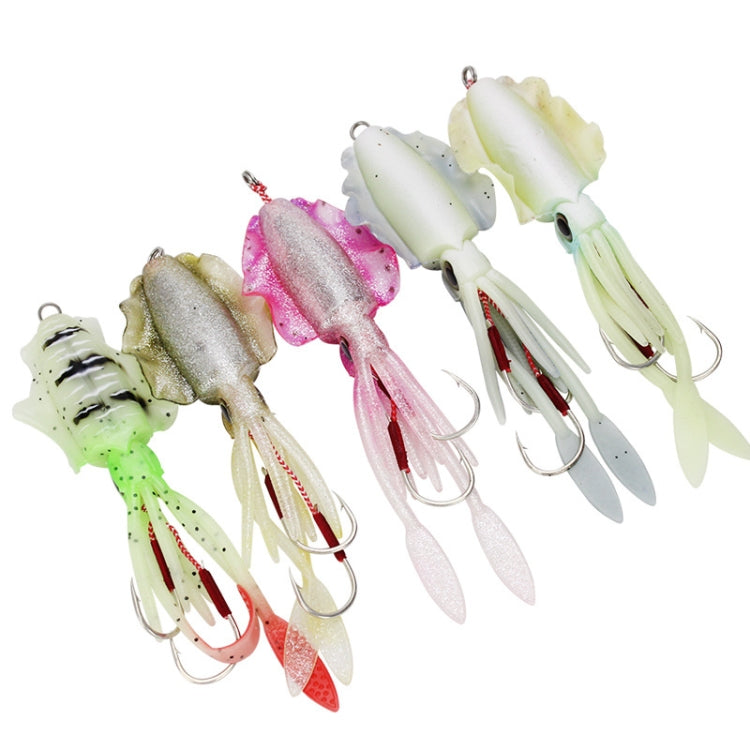 15cm 60g 海釣假餌深海魷魚軟餌，款式：A1006 含鉛、A1014 含鉛、A1046 含鉛、A1047 含鉛、A1051 含鉛、1008、1009、1014、1028