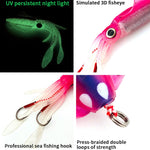 15cm 60g 海釣假餌深海魷魚軟餌，款式：A1006 含鉛、A1014 含鉛、A1046 含鉛、A1047 含鉛、A1051 含鉛、1008、1009、1014、1028