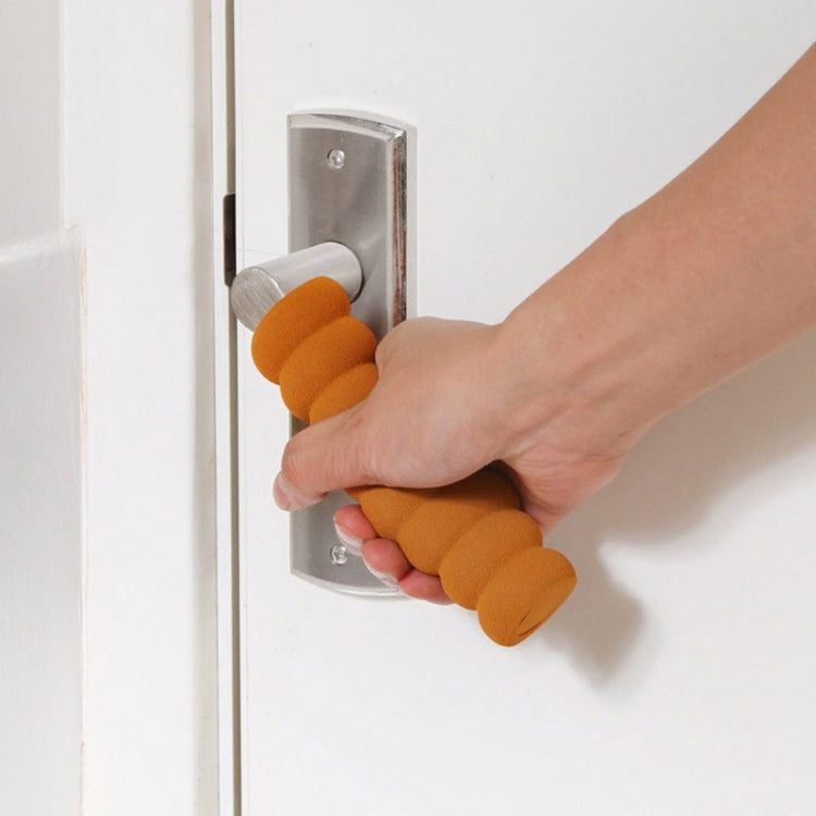 2 PCS Anti-static Bedroom Door Handle Anti-collision Cover, 13.5x3.5cm