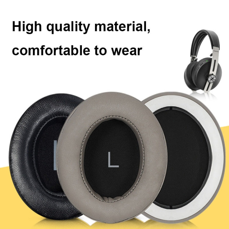 Sennheiser Momentum 3透氣泡棉耳機耳罩帶扣，規格：黑色蛋白皮、黑色羊皮、金色蛋白皮、金色羊皮