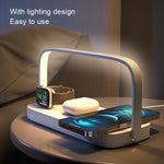 UD10 手機無線充電器，帶小夜燈，適用 iPhone 12/13、iWatch 及 AirPods，UD10 三合一