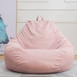 Lazy Sofa Bean Bag Chair Fabric Cover, Large