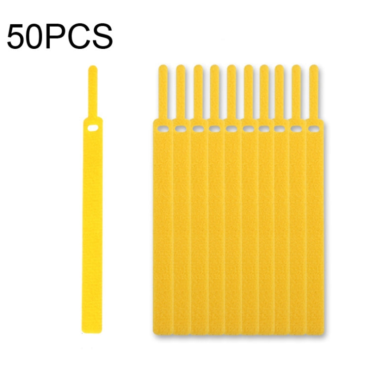 50個針形自粘數據線整理器 彩色束帶，10 x 130mm，12 x 115mm，12 x 145mm，15 x 200mm，15 x 300mm
