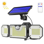 太陽能人體感應燈 LED 戶外防水花園燈，款式：分體 226 LED