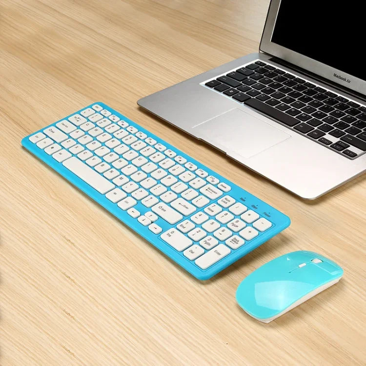 MLD-568 Office Gaming Mute Wireless Mouse Keyboard Set, MLD-568 Black, MLD-568 White, MLD-568 Blue, MLD-568 Pink
