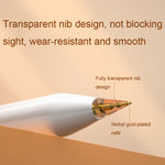 For Apple Pencil 1/2 2pcs Stylus Transparent Replacement Needle Nib, Spec:, Extended (Red), Extended (Blue), Extended (Green), Extended (Pink), Extended (Gray), Extended (Gold), Extended (Purple), Round (Red), Round (Blue), Round (Green), Round (Pink) ...