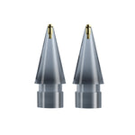 For Apple Pencil 1/2 2pcs Stylus Transparent Replacement Needle Nib, Spec:, Extended (Red), Extended (Blue), Extended (Green), Extended (Pink), Extended (Gray), Extended (Gold), Extended (Purple), Round (Red), Round (Blue), Round (Green), Round (Pink) ...