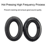 2個裝耳機海綿套盒 適用於 Sennheiser PXC450/PXC350/PC350，規格：蛋白質，黑色絨面，棕色絨面，霧面皮革，皺紋皮革