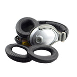 2個裝耳機海綿套盒 適用於 Sennheiser PXC450/PXC350/PC350，規格：蛋白質，黑色絨面，棕色絨面，霧面皮革，皺紋皮革