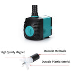 水族箱潛水水泵噴泉過濾魚池，EU插頭，EB-301 3W，EB-302 6W，EB-303 10W，EB-304 15W，EB-305 25W，EB-306 35W，EB-307 50W，EB-308 60W