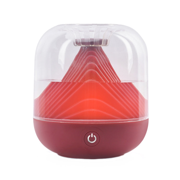 FX-039 USB 充電氛圍燈加濕器 山形迷你無線加濕器，綠色，白色，酒紅色