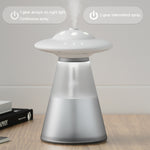 FX-041 USB 充電 UFO 造型夜燈加濕器，象牙白，海洋綠，淺藍色