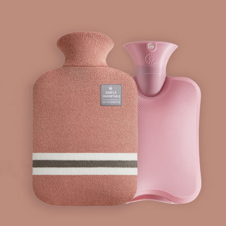 大型防爆注水PVC暖水袋，規格：1000ml（皮粉色）、1000ml（橙色）、1000ml（淺灰色）、1000ml（深灰色）、1000ml（海軍藍）、1000ml（天空藍）、2000ml（皮粉色）、2000ml（橙色）、2000ml（淺灰色）