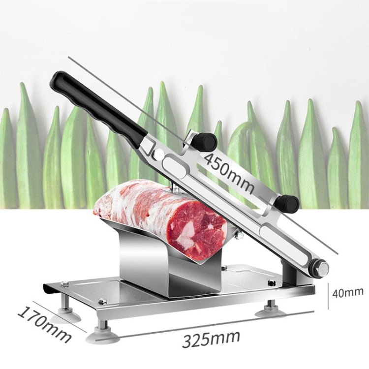 TXG-D001-2 羊肉切片機 家用冷凍肉手動絞肉機，TXG-D001-2