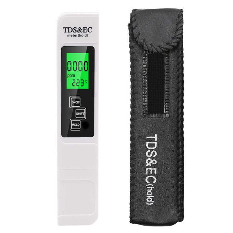 背光型 TDS & EC 水質測試筆，電導率測試筆，背光型（白色），背光型（藍色）