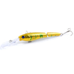 M0208 13.3cm/13.4g仿生多節米諾假餌塑膠餌，M0208 5、M0208 6、M0208 1、M0208 2、M0208 3、M0208 4
