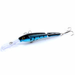 M0208 13.3cm/13.4g仿生多節米諾假餌塑膠餌，M0208 5、M0208 6、M0208 1、M0208 2、M0208 3、M0208 4