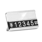金屬數字穀物價格顯示微型立板，雙層，單層