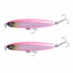 2個CH79硬餌長投沉筆假餌，規格：8cm 10g、8cm 14g、10.4cm 18g