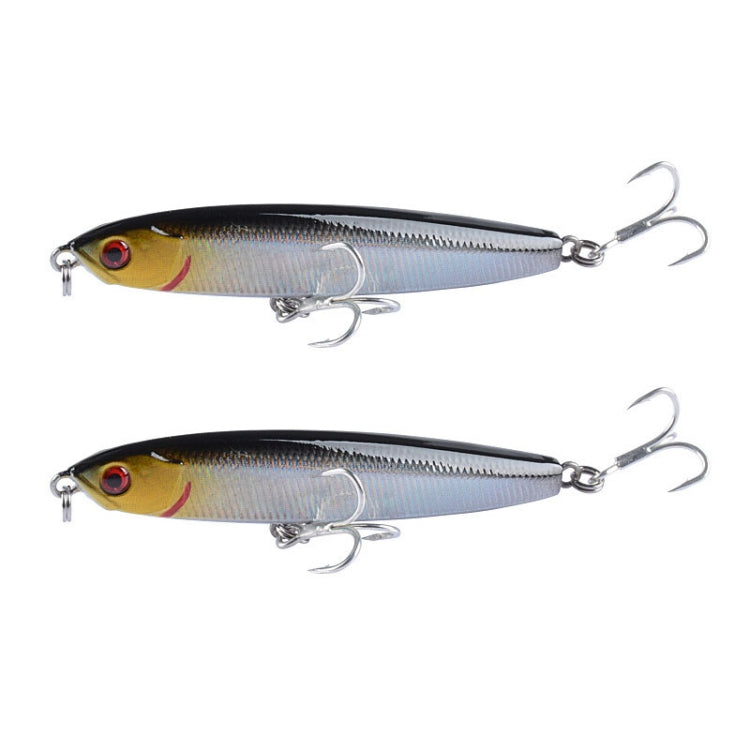 2個CH79硬餌長投沉筆假餌，規格：8cm 10g、8cm 14g、10.4cm 18g