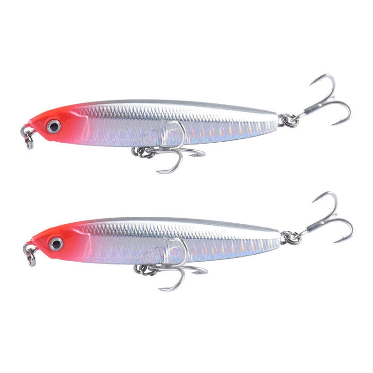 2個CH79硬餌長投沉筆假餌，規格：8cm 10g、8cm 14g、10.4cm 18g