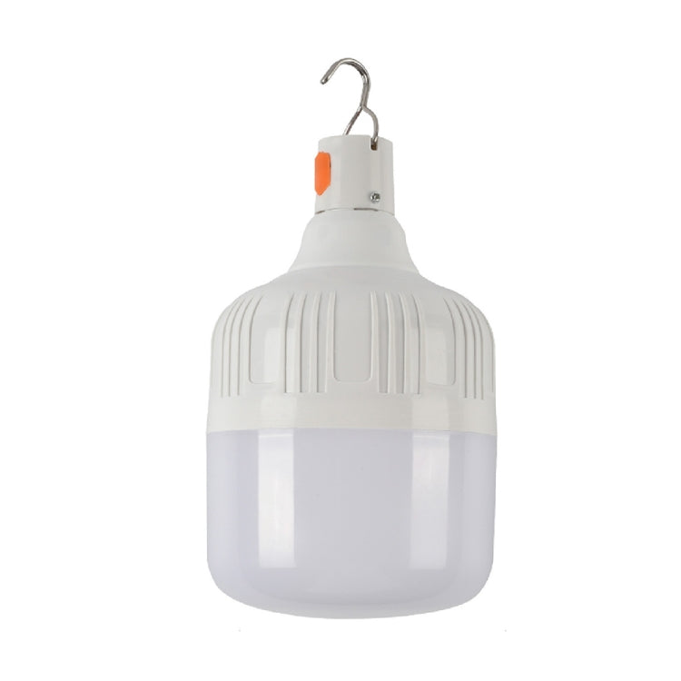 AB26 USB 充電 LED 燈泡 夜市攤位燈 戶外露營吊燈，功率：30W（白光）、60W（白光）、80W（白光）、100W（白光）、200W（白光）、300W（白光）、80W（橙光）、100W（橙光）、200W（橙光）、300W（橙光）