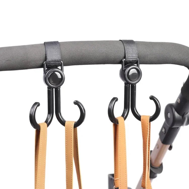 Multifunctional Wheelchair Baby Stroller Double Hooks, 2 PCS/Set
