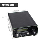 Usdr Usdx + V2 Plus 8 波段 SDR 全模式 HF SSB QRP 高頻收發器，規格：歐規插頭，歐規插頭，美規插頭