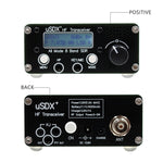 Usdr Usdx + V2 Plus 8 波段 SDR 全模式 HF SSB QRP 高頻收發器，規格：歐規插頭，歐規插頭，美規插頭
