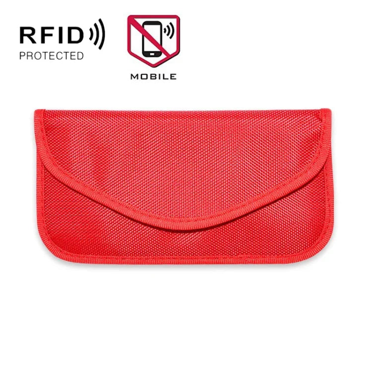 6.5 吋手機訊號屏蔽袋 防定位隔離訊號 RFID 收納袋