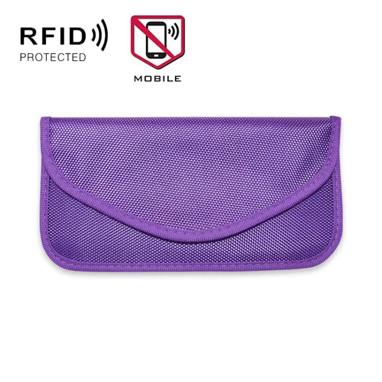 6.5 吋手機訊號屏蔽袋 防定位隔離訊號 RFID 收納袋