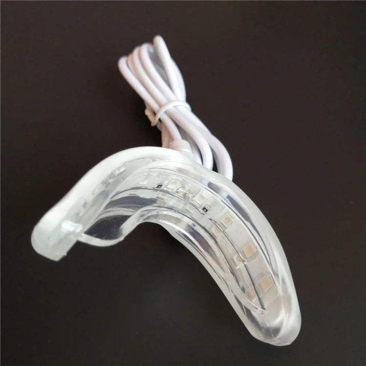 16LED 牙齒美白裝置牙齒漂白系統，附 3 合 1 數據線