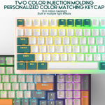 ZIYOU LANG  K3 100 Keys Game Glowing Wired Mechanical Keyboard, Cable Length: 1.5m, Style:, K3 Micro Light Hot Plug Version Red Axis, K3 Water Green Hot Plug Version Green Axis, K3 Micro Light Version Green Axis, K3 Micro Light Version Red Axis        ...