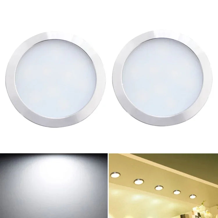 2件裝2W DC12V 18LED櫥櫃燈展示燈，規格：2510端子-側出線，2510端子-底出線，DuPont端子-側出線，DuPont端子-底出線