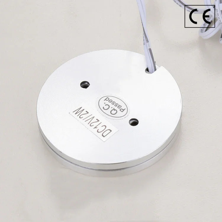 2件裝2W DC12V 18LED櫥櫃燈展示燈，規格：2510端子-側出線，2510端子-底出線，DuPont端子-側出線，DuPont端子-底出線