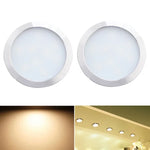 2件裝2W DC12V 18LED櫥櫃燈展示燈，規格：2510端子-側出線，2510端子-底出線，DuPont端子-側出線，DuPont端子-底出線