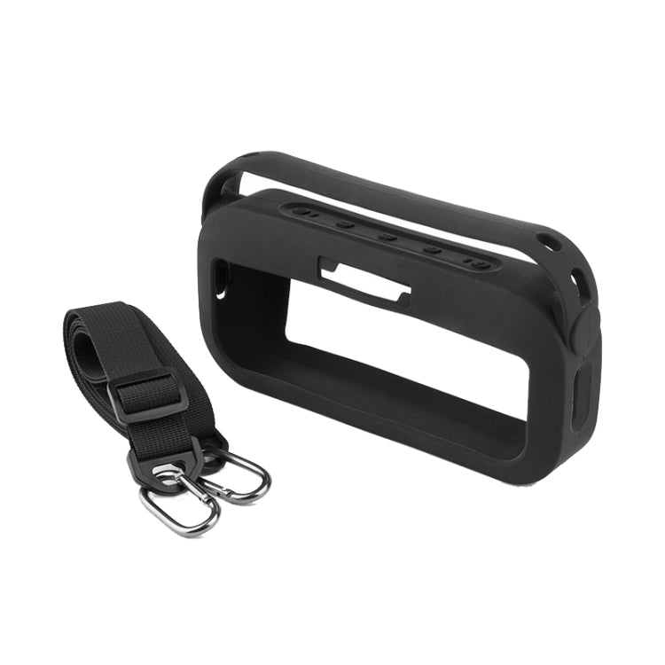 適用於 Bose SoundLink Flex 藍牙喇叭矽膠保護套 附肩帶，款式 1 黑色，款式 1 藍色