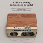 W1 木質 HIFI 音效桌面無線藍牙喇叭