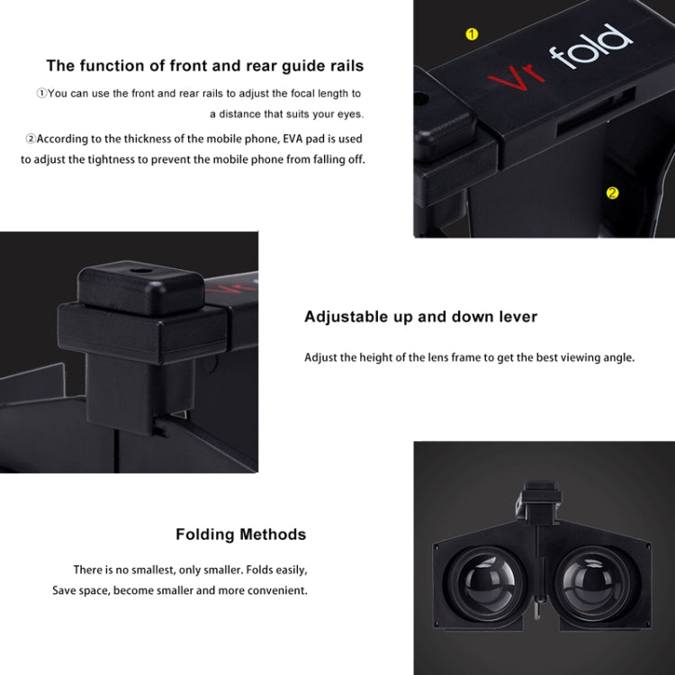 Vr fold V1 全景視角便攜折疊 VR 眼鏡，Vr fold V1