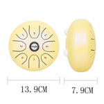 Shuffle SD-5 5.5英寸鋼舌無憂空鼓打擊樂器，Shuffle黃色、Shuffle粉色、Shuffle紫色、Shuffle綠色