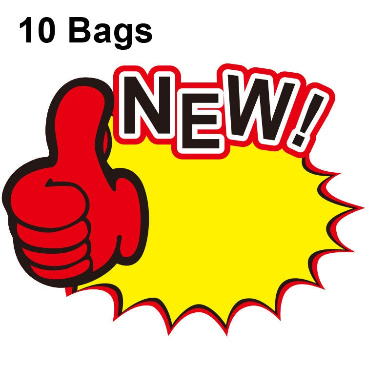 10包 9x7cm 爆炸貼產品價格標籤超市價格標籤，WM-301，WM-302，WM-303，WM-305，WM-306，WM-307，WM-308，WM-309，WM-310，WM-311，WM-312，WM-313，WM-314