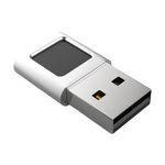 TRU8 迷你USB指紋辨識模組，適用Windows 11 10 Hello加密狗，TRU8