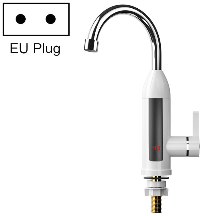 智能家用數字顯示即熱廚房電動水龍頭，插頭：EU插頭，美國插頭，英國插頭